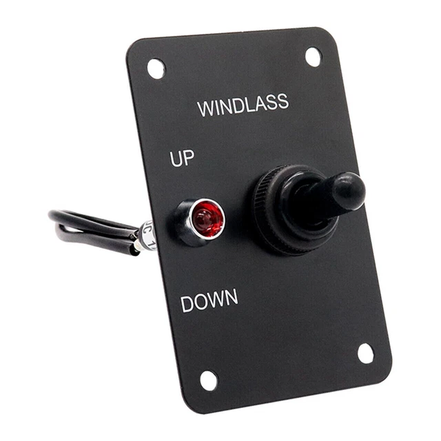 TONYSA 2 Pièces Guindeau Interrupteur Au Pied Antirouille Guindeau Haut Et Bas Interrupteurs Au Pied Pour Bateau 77779711