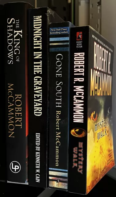 4 Robert McCammon Novels King of Shadows Gone South Mystery Walk Graveyard