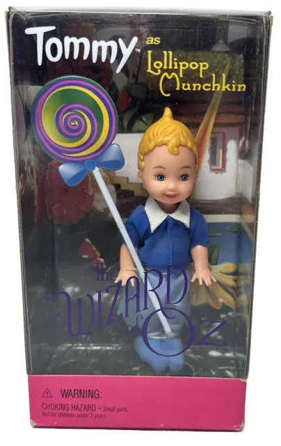 VTG 1999 Barbie The Wizard of Oz Tommy As Lollipop Munchkin
