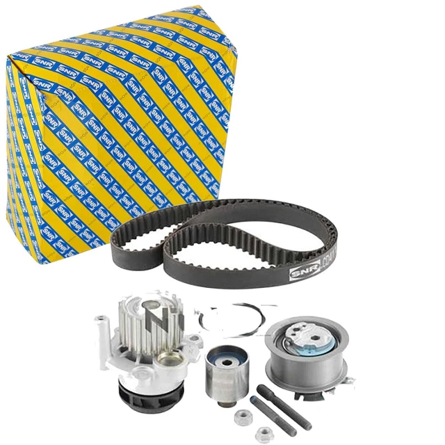 SNR Cinghia di Distribuzione Kit + Pompa Acqua Adatto A per Audi A2 Arosa Ibiza
