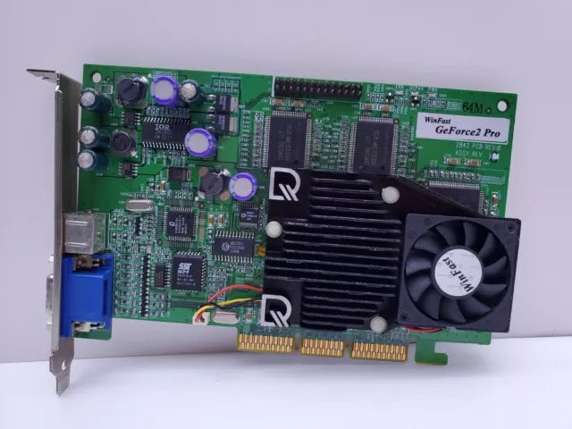 Leadtek Nvidia Geforce2 Pro Winfast Agp 64Mb 2842 Pcb Rev:b Assy Rev :C