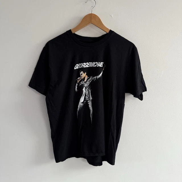 T-shirt Unisex George Michael Band Tour - Multicolor - Tailles S à 5XL - Coton 100% - Neuf Avec étiquettes