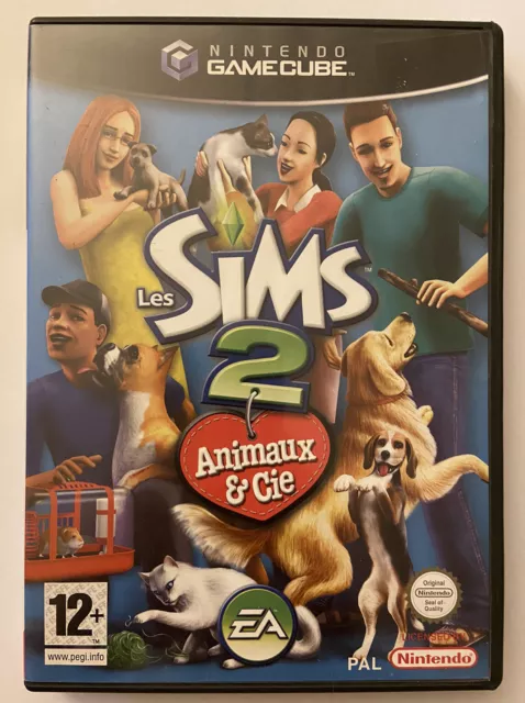 N622 Jeu Full Set Pal Fr Nintendo Gamecube : Les Sims 2 Animaux & Cie @ Complet