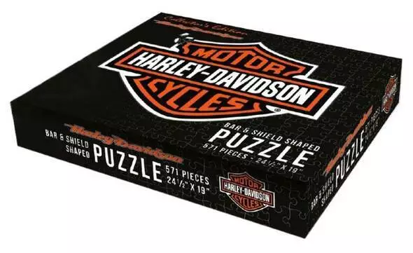 Harley-Davidson Puzzle "Bar & Shield" DW6066 Logo 571 Teile