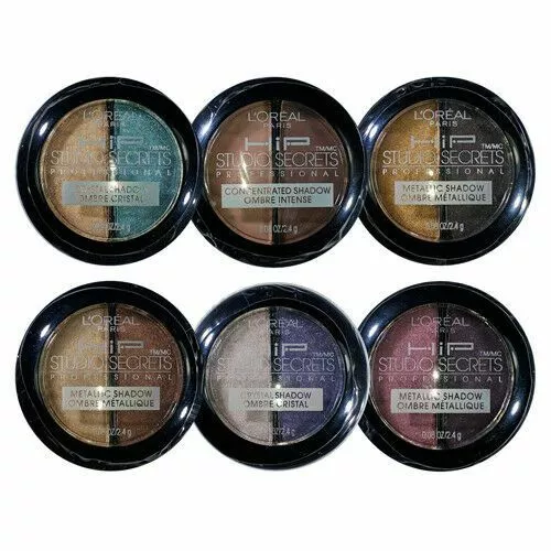 BUY 3 GET 1 FREE (Add 4 to Cart) Loreal HIP Studio Secrets Eye Shadow Duo