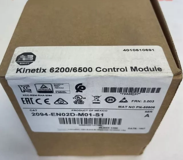 Allen Bradley 2094-EN02D-M01-S1 Speed Control Module Kinetix 6500