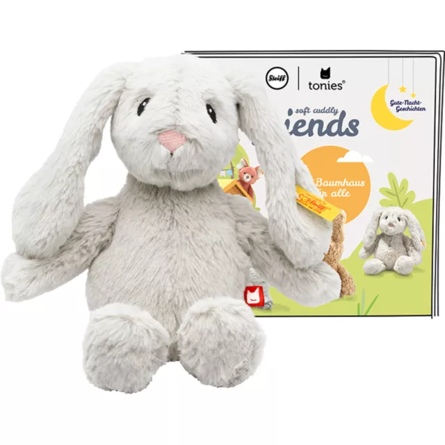 Tonies Steiff Soft Cuddly Friends mit Hörspiel - Hoppie Hase, Kuscheltier