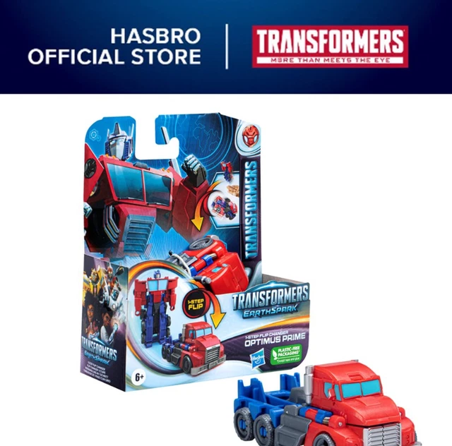 TRANSFORMERS TOYS EARTHSPARK 1Step Flip Changer Optimus Prime 4