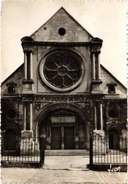 CPA Luzarches Church Entrance Gate (1340428)