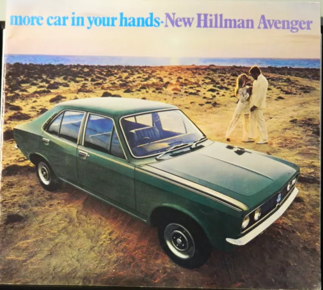 New Hillman Avenger Sales Broucher 1970