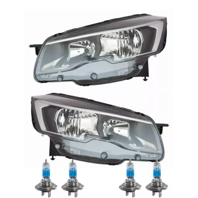 Set Faros Eléctrico Incl. Premium Lámparas para Peugeot 508 Sw I 8E _