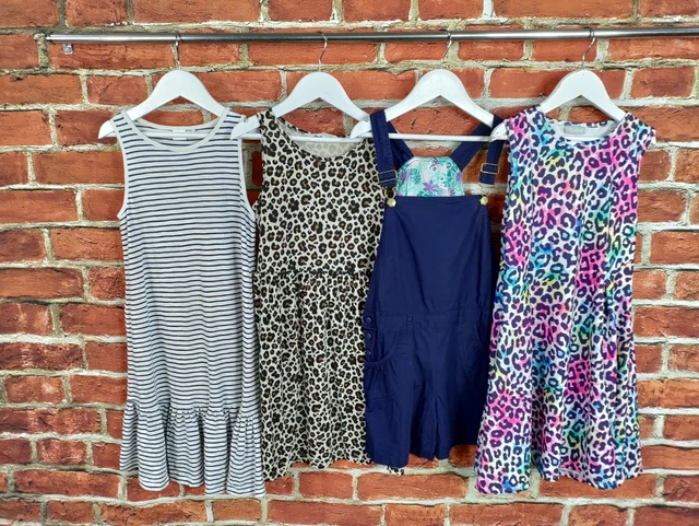 Girls Bundle Age 8-10 Years Matalan H&M Next Etc Sleeveless Pinafore Dress 140Cm