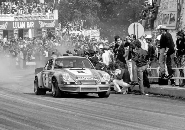 Müller & van Lennep, 1973 Targa Florio, Martini Porsche 911 RSR, A3 Photo