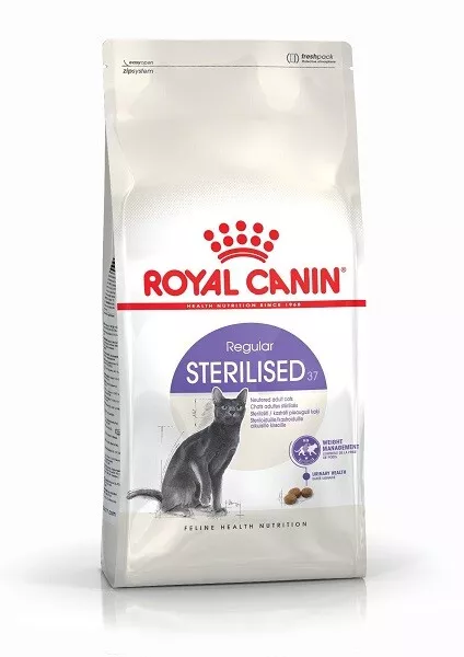 Pienso ROYAL CANIN STERILISED 37 para gatos esterilizados (1 a 7 años) - 400g