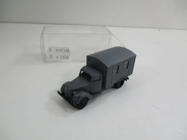 Camion Militaire Mercedes-Benz 1017 Bundeswehr - Modèle Réduit HO 1/87 (Herpa/MAAG) - Occasion