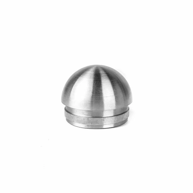 Inox V2A Cornières Massif Bouchons de Conduite Endkappe Couvercle Balustrade