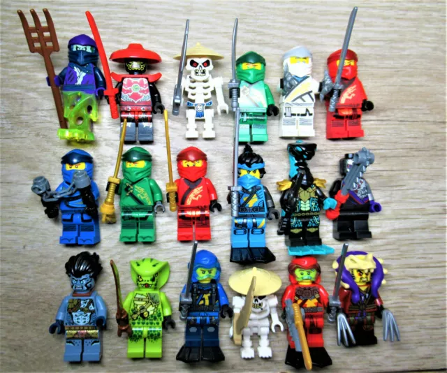 Lego Ninjago verschiedene Figuren zur Auswahl | Lloyd / Kai / Schlange / Zane WU