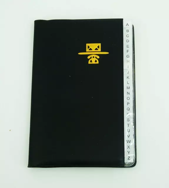 Personal Phone and Address Book Medium Size 4 inch x 6 inch