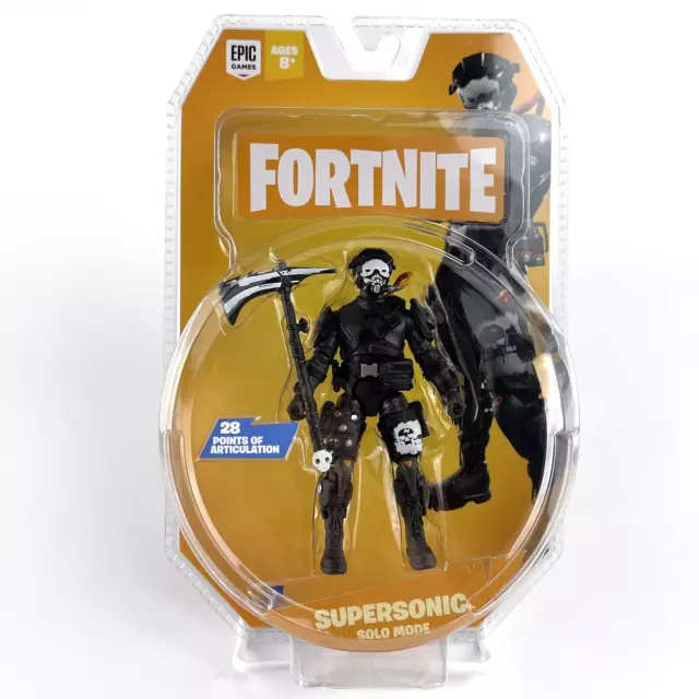 Fortnite Supersonic Solo Mode 4" Action Figure with Articulations Epic Games