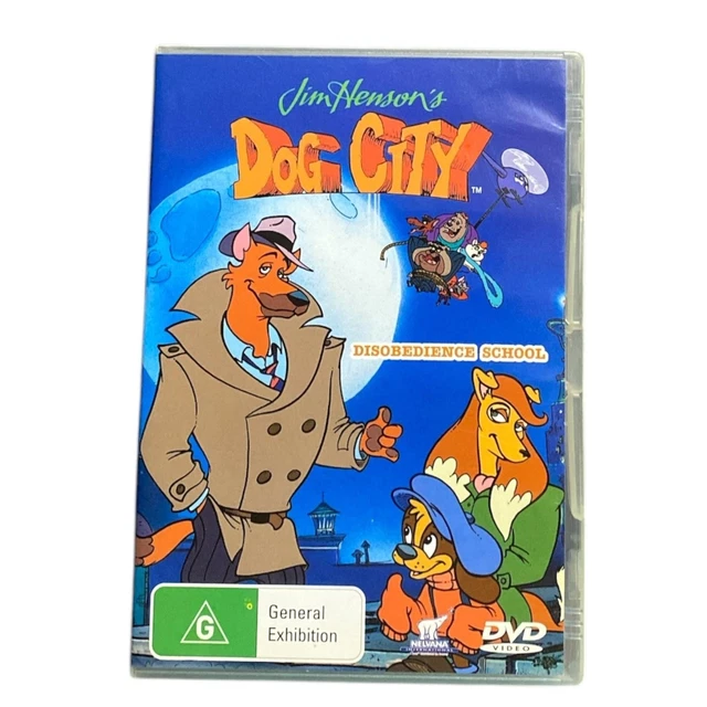 JIM HENSON'S DOG City Disobedience School DVD VTG 1992 5 Episodes PAL ...