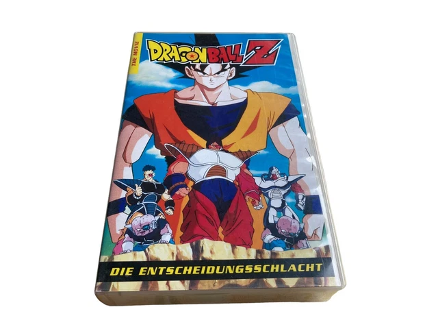 Dragon Ball Z The Movie Die Entscheidungsschlacht DRAGONBALL Z THE MOVIE DIE ENTSCHEIDUNGSSCHLACHT Video Kassette VHS