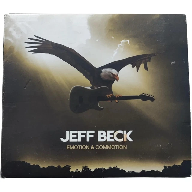 Jeff Beck Emotion & Commotion CD And DVD 2 Disc Limited Special Edition Album Jeff Beck Emotion & Commotion CD And DVD 2 Disc Limited Special Edition Album