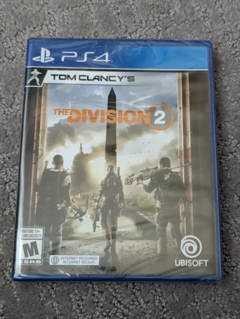 Brand New Tom Clancy's The Division 2 Game (Sony PlayStation 4 PS4, 2019) Sealed