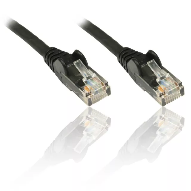 PremiumCord Netzwerkkabel Cat6 UTP RJ45 1Gbit/s AWG 26/7 100% Cu Schwarz 7m NEU