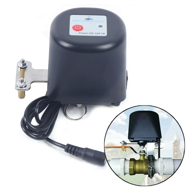 SMART WIFI WATER Gas Shut Off Valve Switch APP Manipulator Remote Voice ...