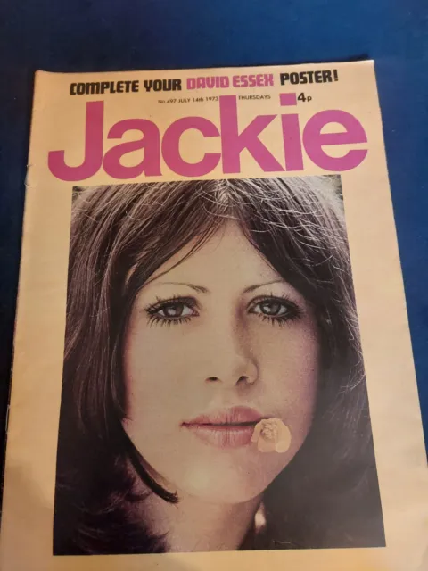 Rare Vintage JACKIE Magazine 14 JULY 1973 Roxy Music Essex Elton Wizzard JK480
