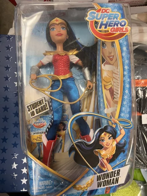 DC Super Hero Girls Power Action Wonder Woman 12" Action Doll NEW In Box