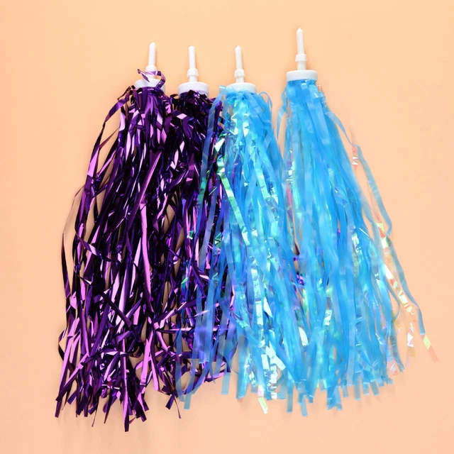 2 Pairs Bike Accessories Kids Bike Handlebar Streamers Princess 7