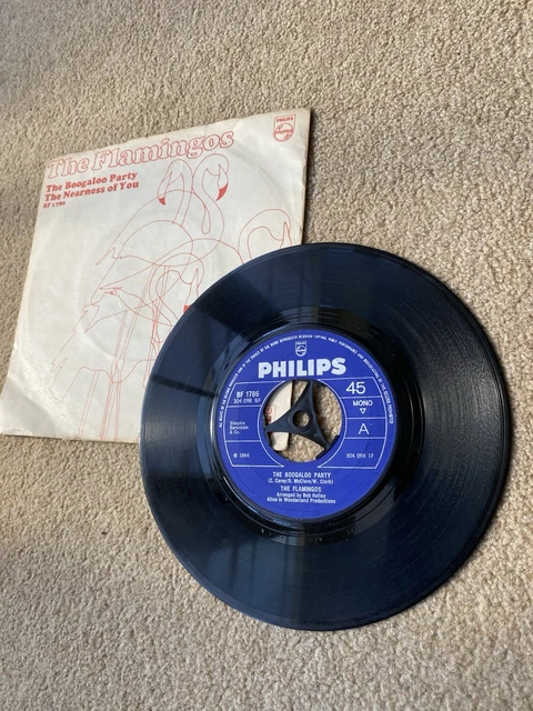 7” Flamingos The Boogaloo Party / The Nearness Of You BF1786PROMO Philips /00080 The Flamingos – The Boogaloo Party / The Nearness Of You – Vinyl