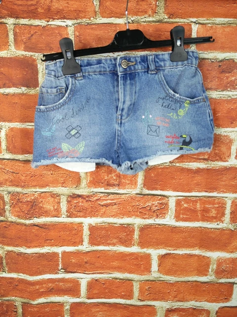 Pantaloncini In Denim Donna Pacchetto Età 11-12 Anni Mango Zara Ecc Estate 152Cm 2