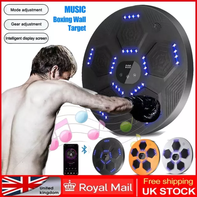 Boxing Training Target Wall Mount Bluetooth Music Indoor React Exercise Machine