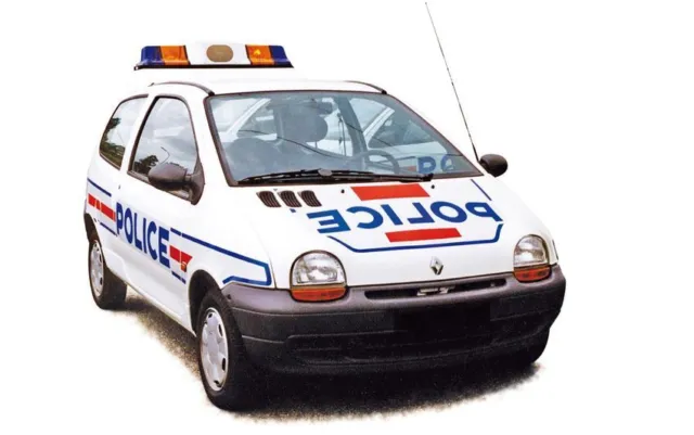 Miniature voiture auto 1:18 Norev Renault Twingo Police police diecast Modélisme