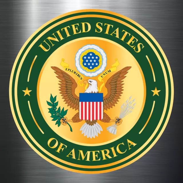 American Great Seal Sticker Decal Vinyl United States of America flag USA US