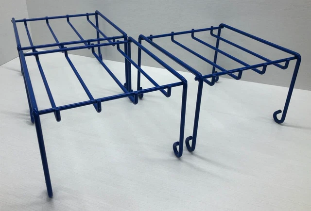 3 Used Small Restaurant Dunnage Storage Racks 12" x 12" x 7" Floor Clearance