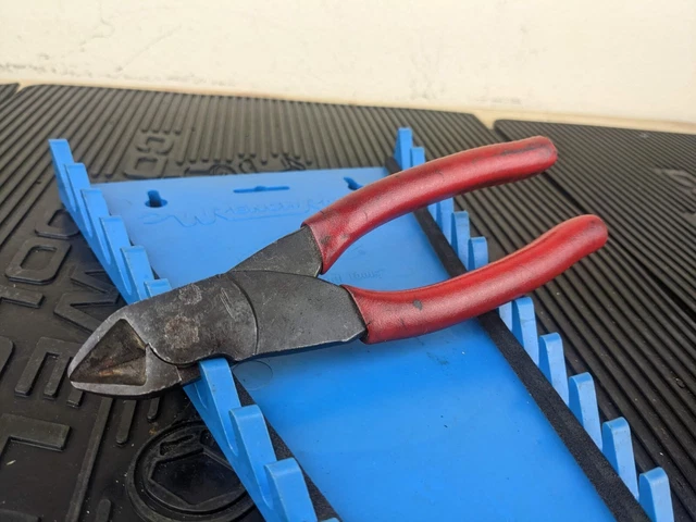 #bc462  Snap-on Tools RED 87ACF 7" VectorEdge Diagonal Cutter