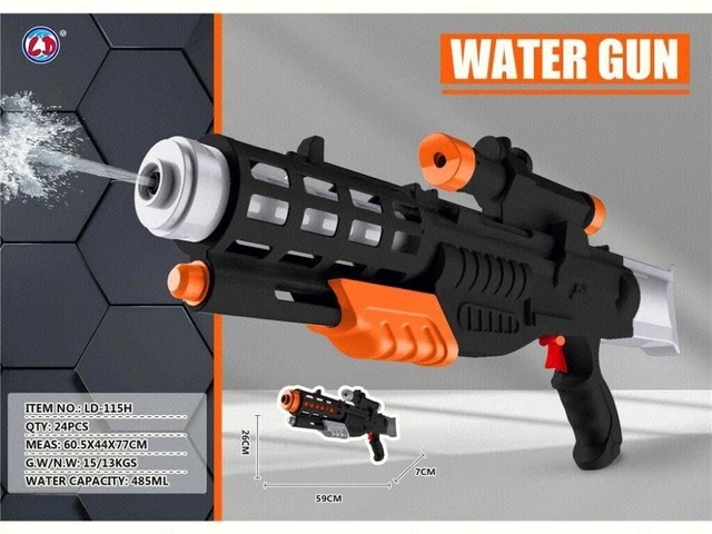 NEW WATER GUN Pistol Blaster Swimming Pool Summer Fun Game Outdoor Kids ...