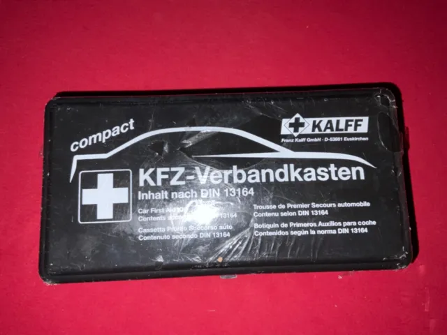 KFZ-Verbandtasche, Nylon, DIN 13164 : 2022, Testsieger Auto Bild 