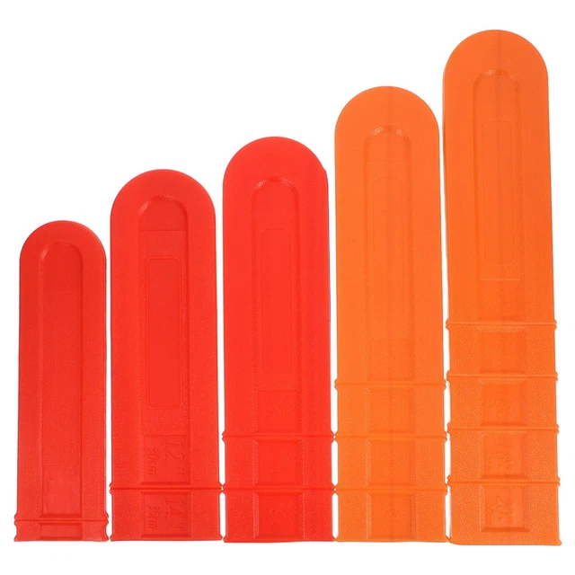 Kettensägenstangenabdeckung – Passend Für 30,5–40,6 Cm Kettensägen, Aus Kunststoff, Orange, Schutz Vor Rost & Kratzern