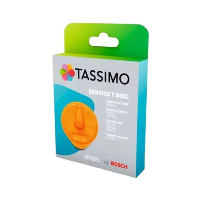 Véritable Bosch TAS4504GB Tassimo Orange Service Détartrant Dosettes 576837