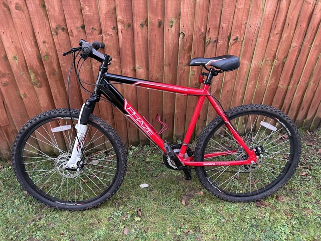 APOLLO PHAZE 14 Mountain Bike Red Black suspension forks