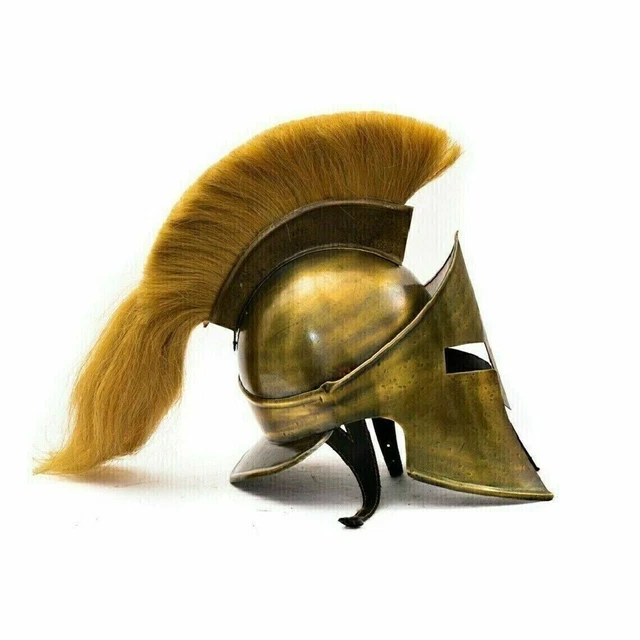 Elmo Spartano Medievale 300 Re Leonida Armatura Costume Replica Spartano Greco
