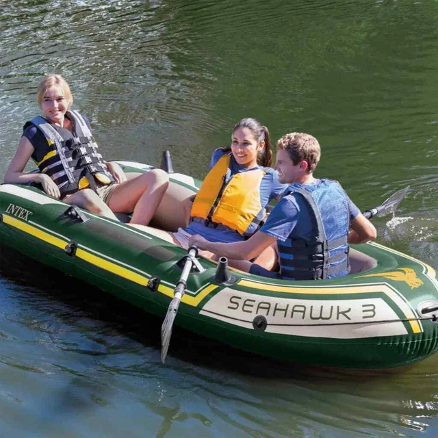 Intex Ensemble de canot pneumatique Seahawk 3 295x137x43 cm 68380NP INTEX