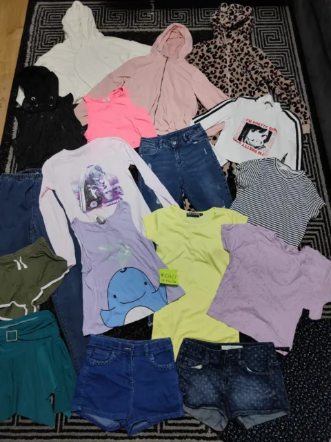 #640- Enorme pacchetto di vestiti per ragazze 12-13 anni GEORGE NEXT M&S CONVERSE ASOS YD