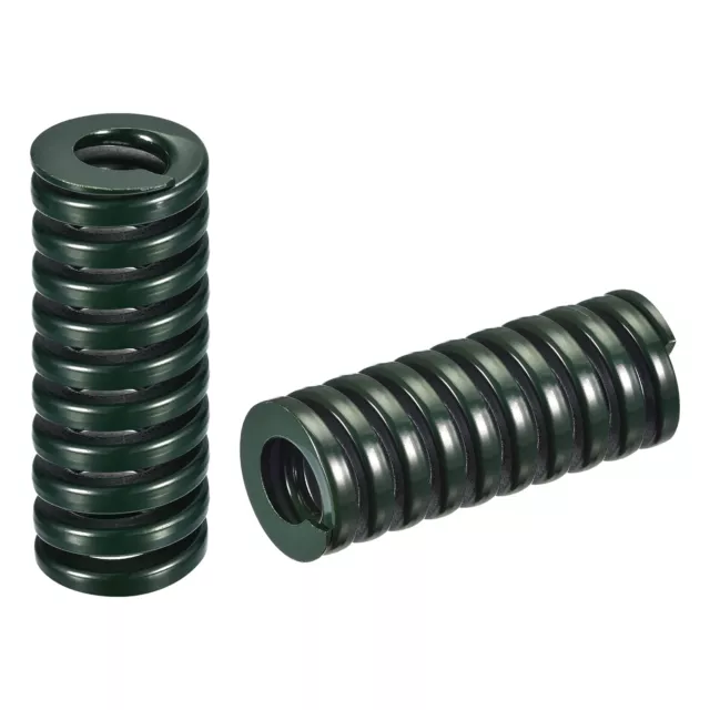 3D Printer Die Spring, 2pcs 35mm OD 85mm Long Spiral Stamping Compression Green