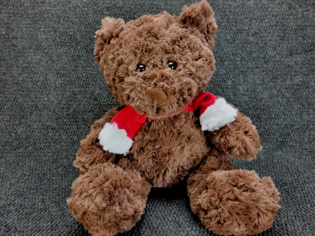 Walmart Chocolate Bear Brown Stuffed Plush Toy 18"