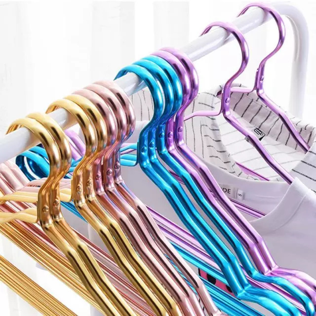 Wire Hangers Coat Hangers Strong Heavy Duty Stainless Steel 17.7 Inch (10Pack)